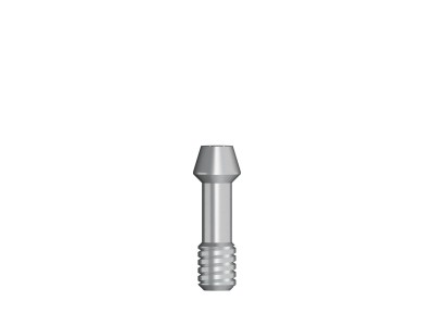 Abutment screw / MedentiLOC Abutment angled Kugel Hex angled M 2,0